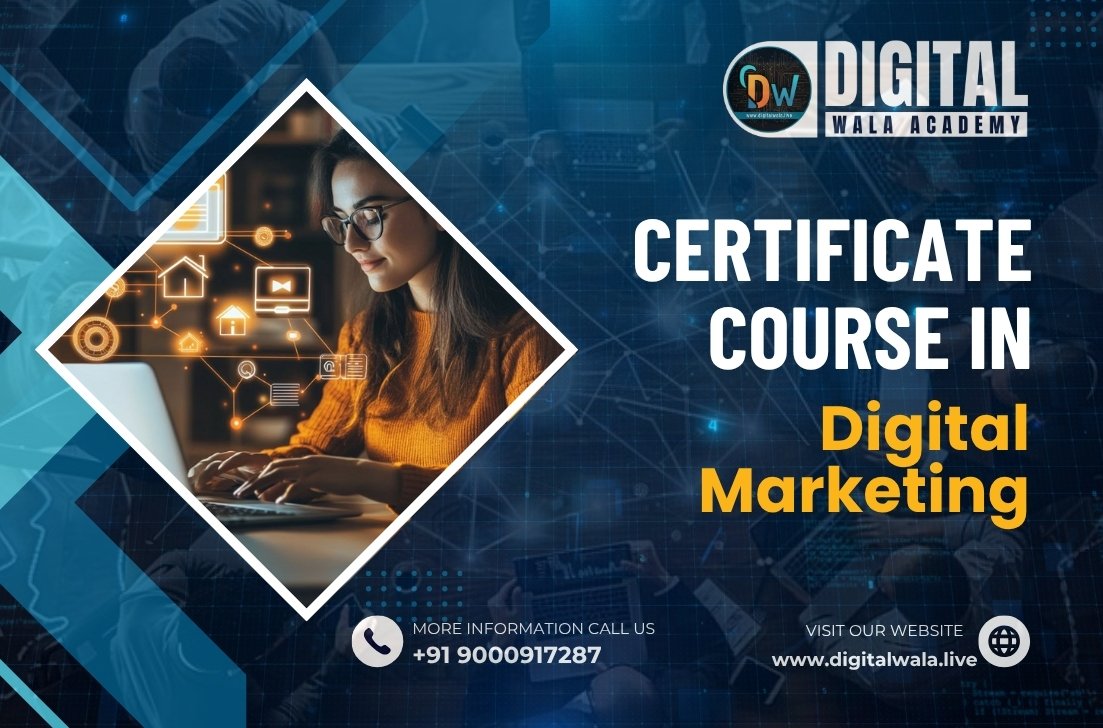 Certificate Course in Digital Marketing