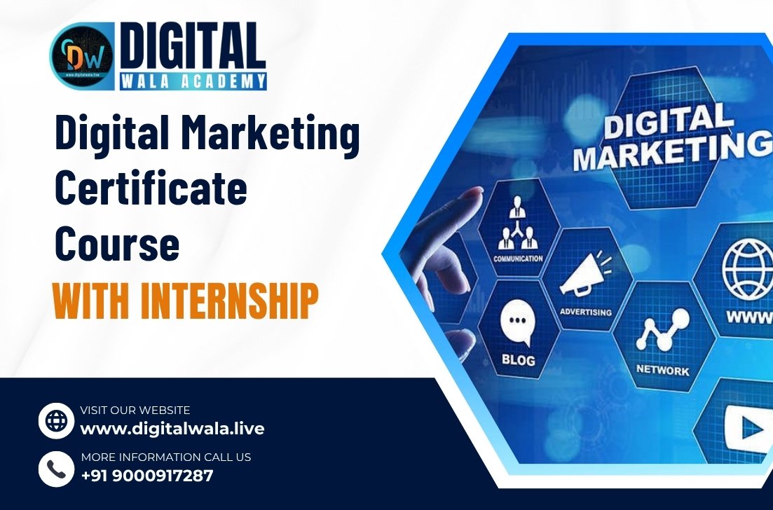 Digital Marketing Certificate Course with Internship
