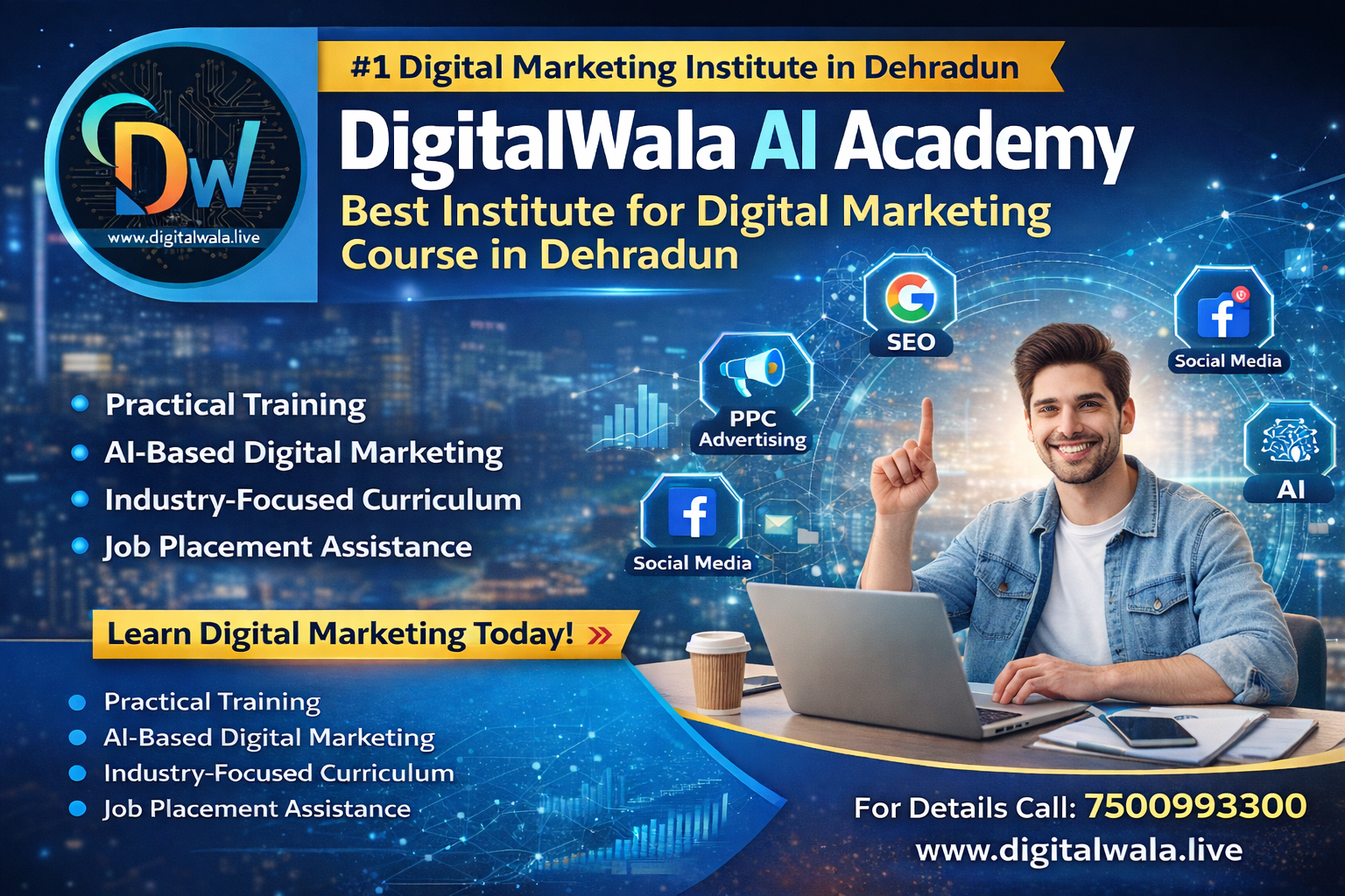Best Digital Marketing Institute in Dehradun
