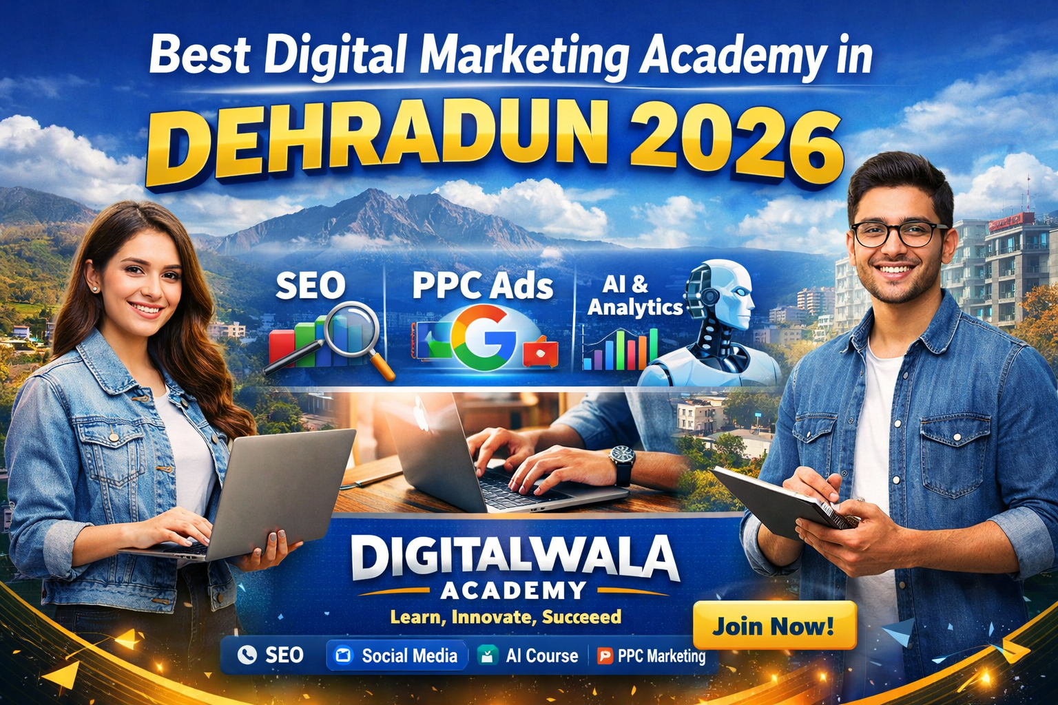 Best Digital Marketing Academy in Dehradun 2026