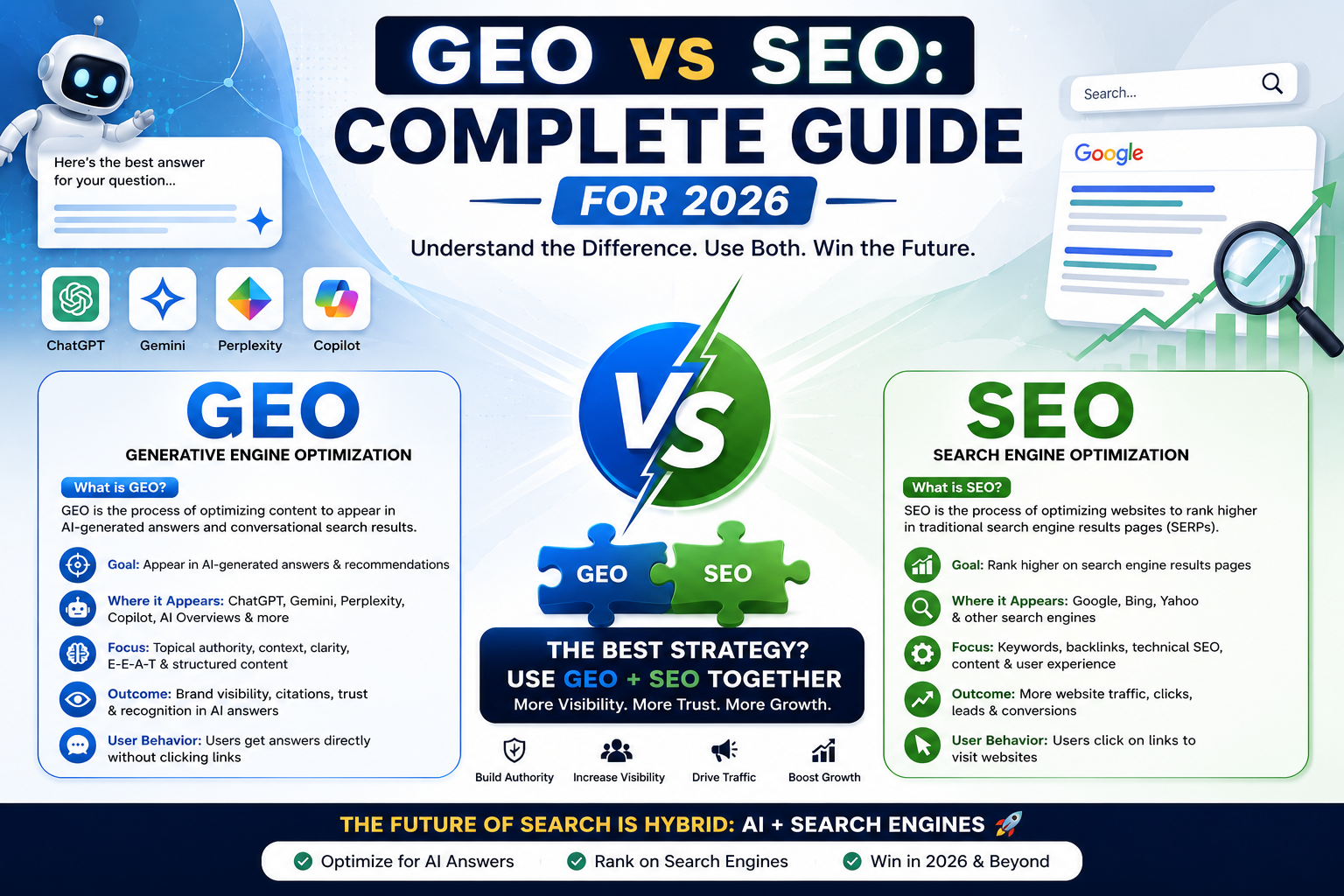 GEO vs SEO: Complete Guide for 2026
